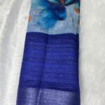 Pure Linen Cotton Saree