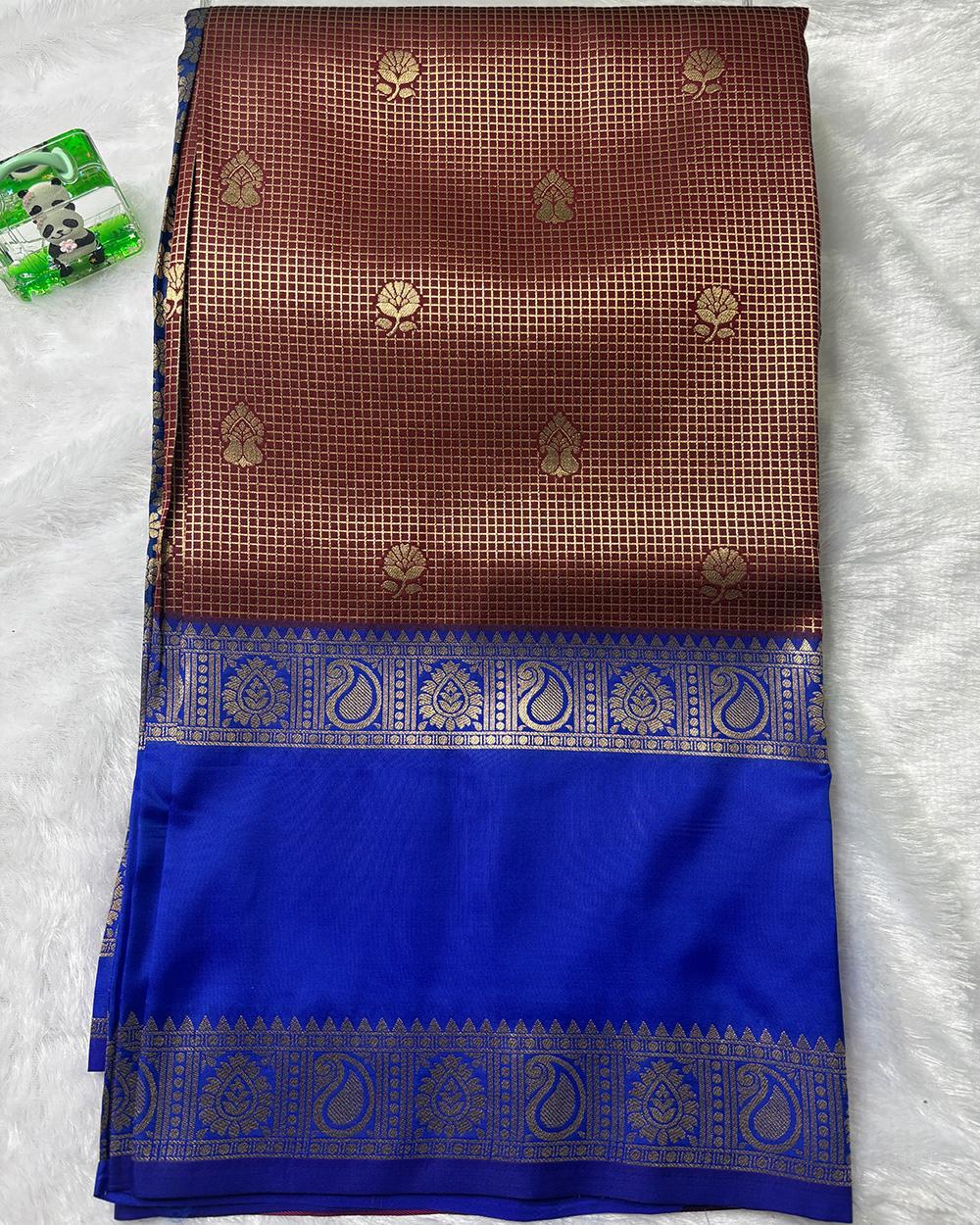 Semi Light Weight Pattu Saree - Image 5