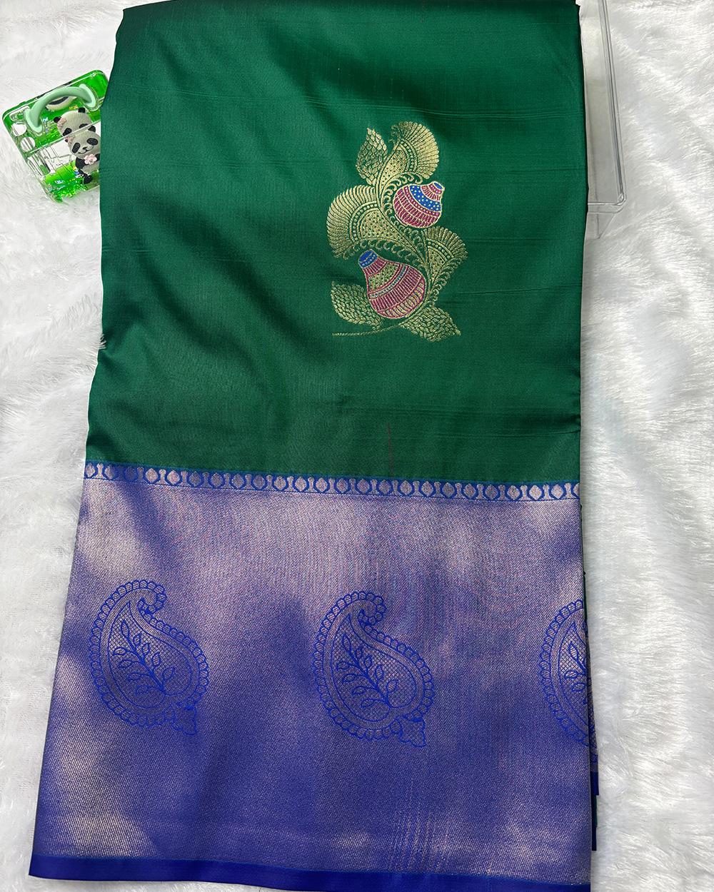 Semi Light Weight Pattu Saree - Image 6